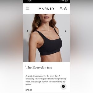 Varley Everyday Bra